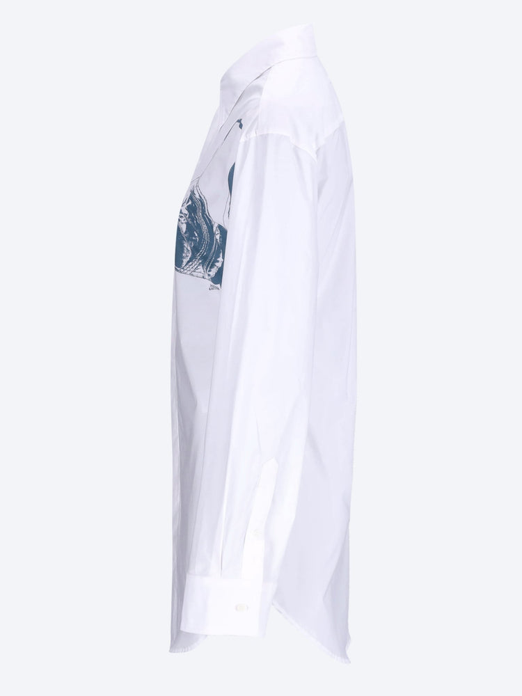The scanned bra printed shirt 2