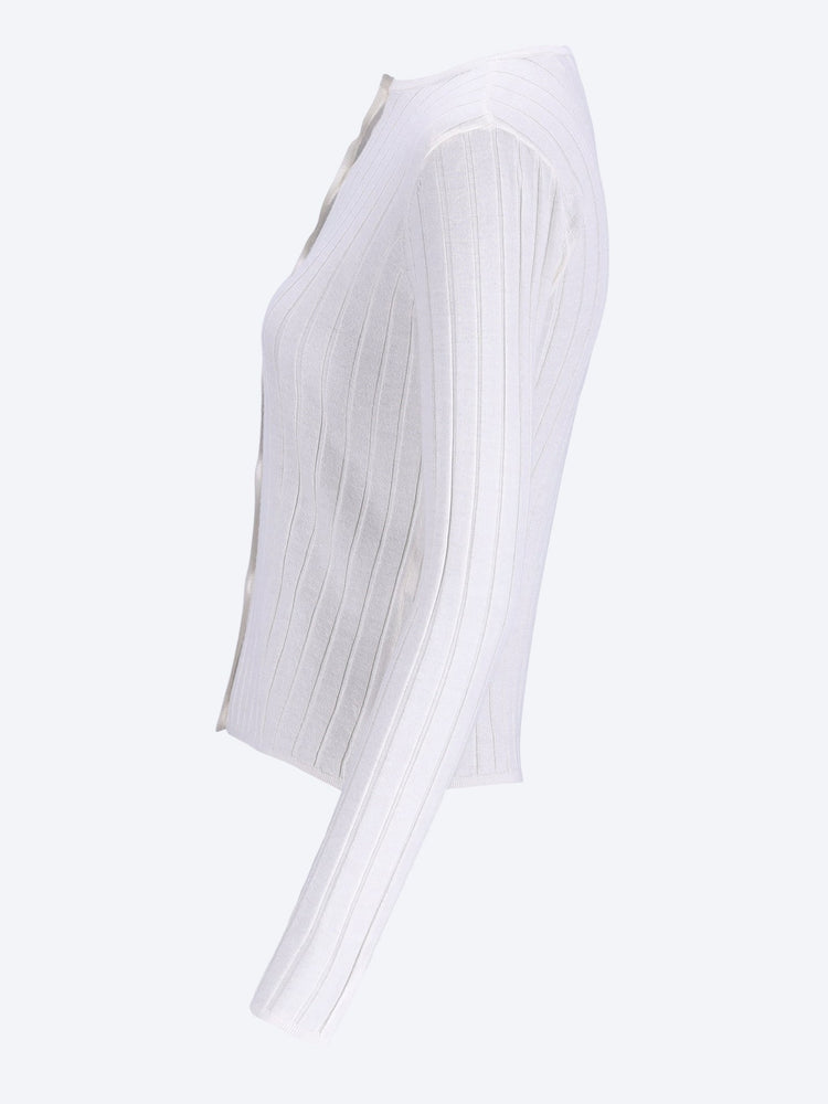 Le cardigan en soie et cachemire 2