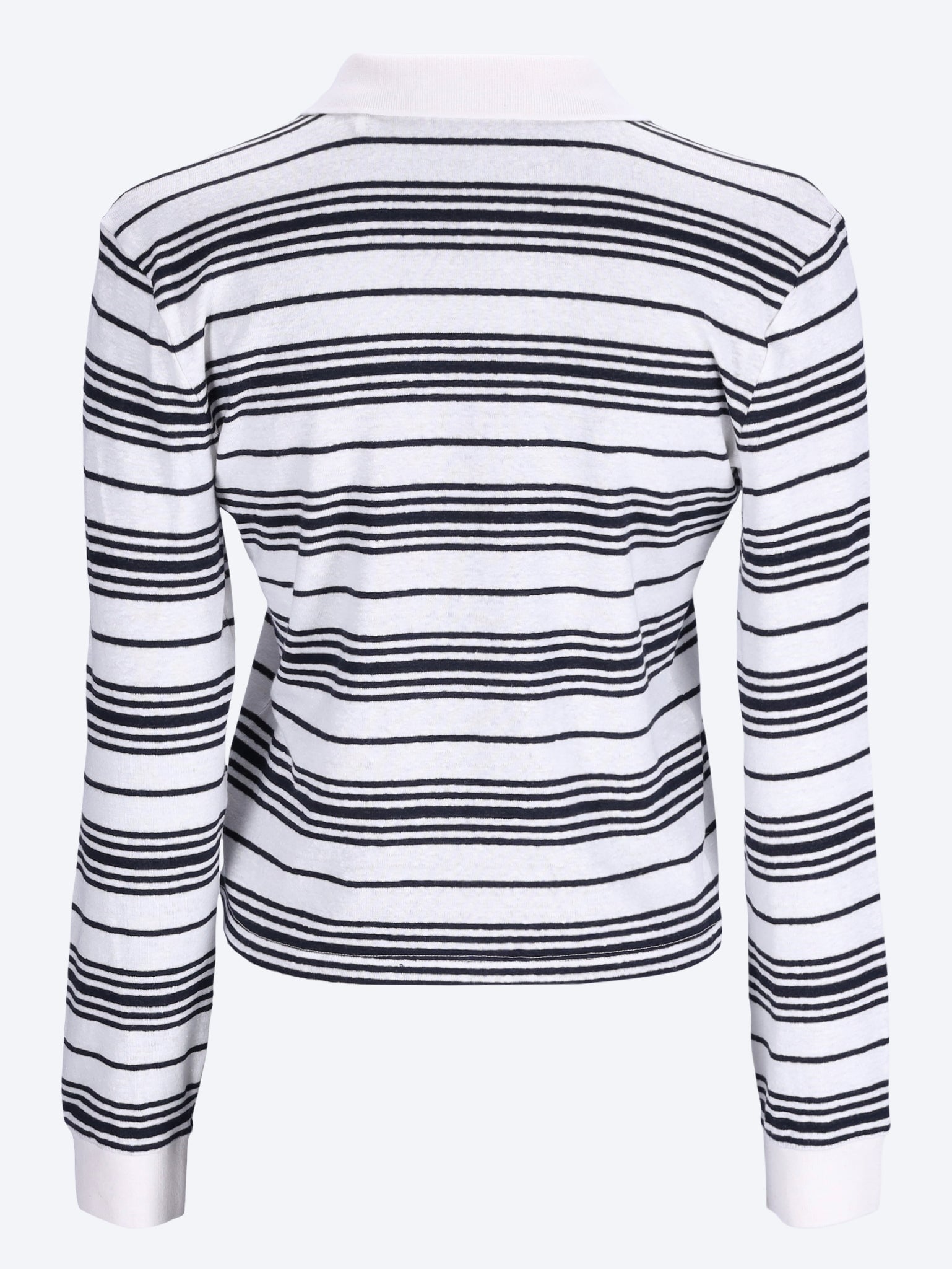 The striped long sleeve polo 3