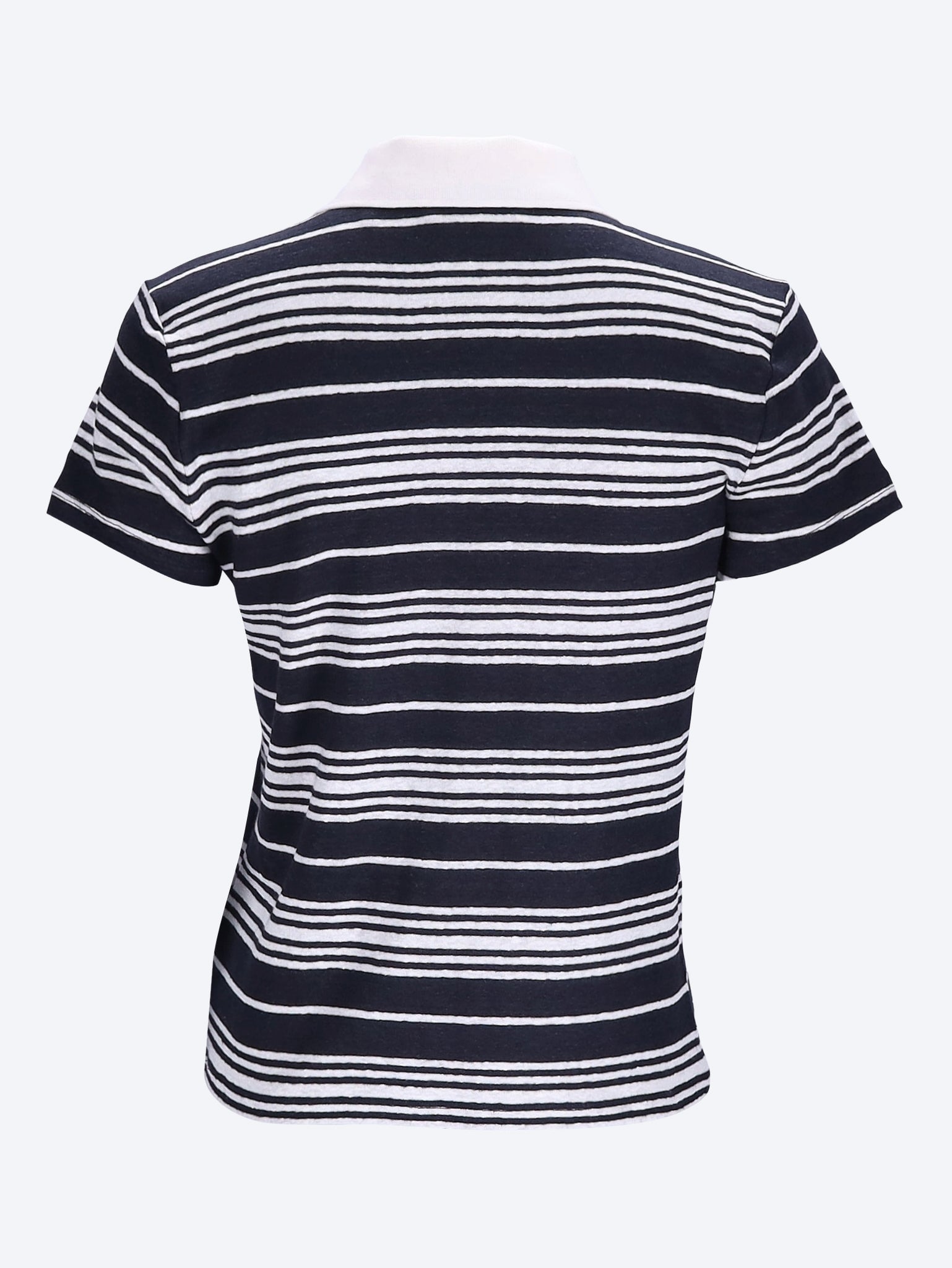 The striped short sleeve polo 2
