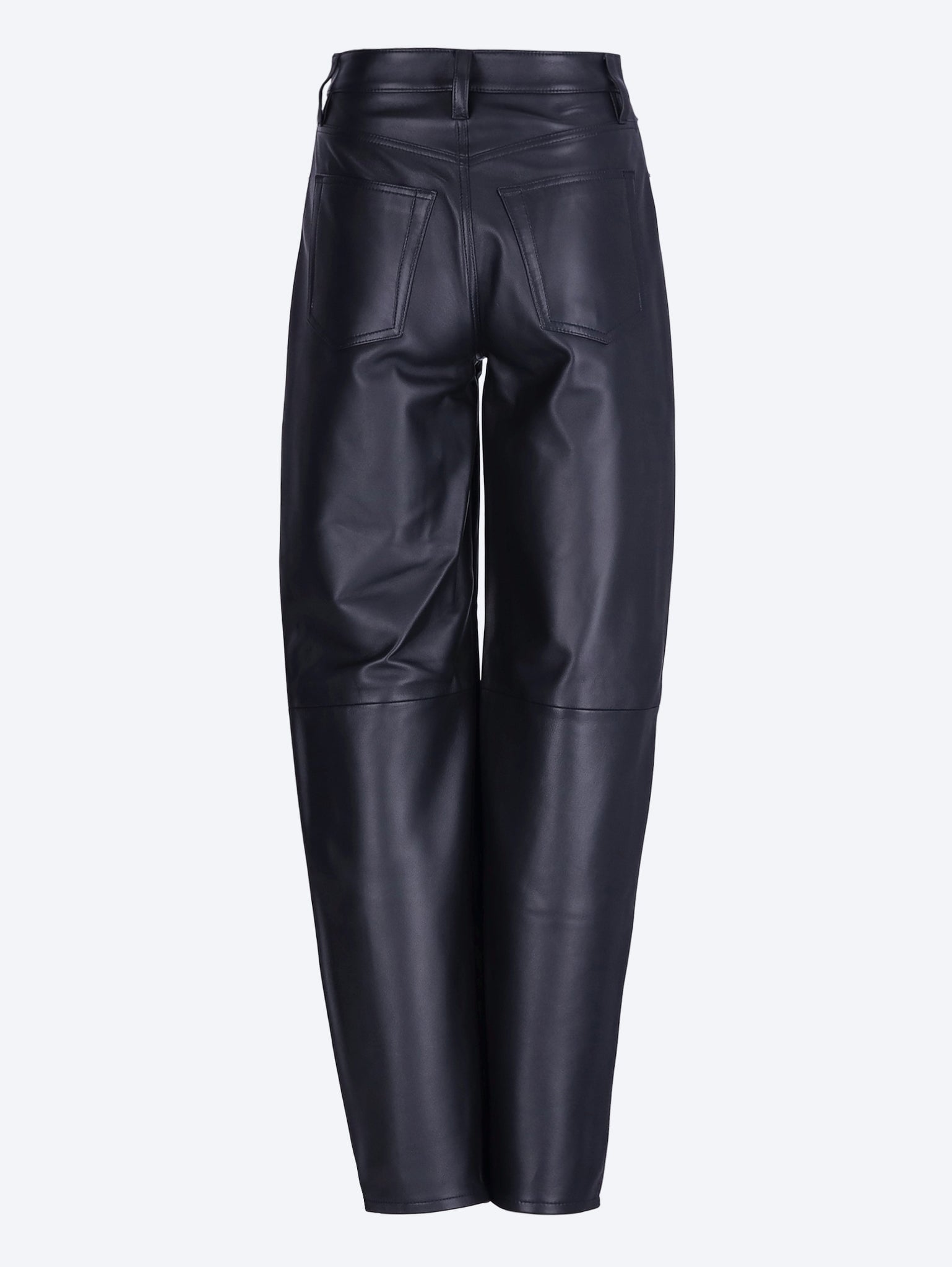The suede neat pants 3