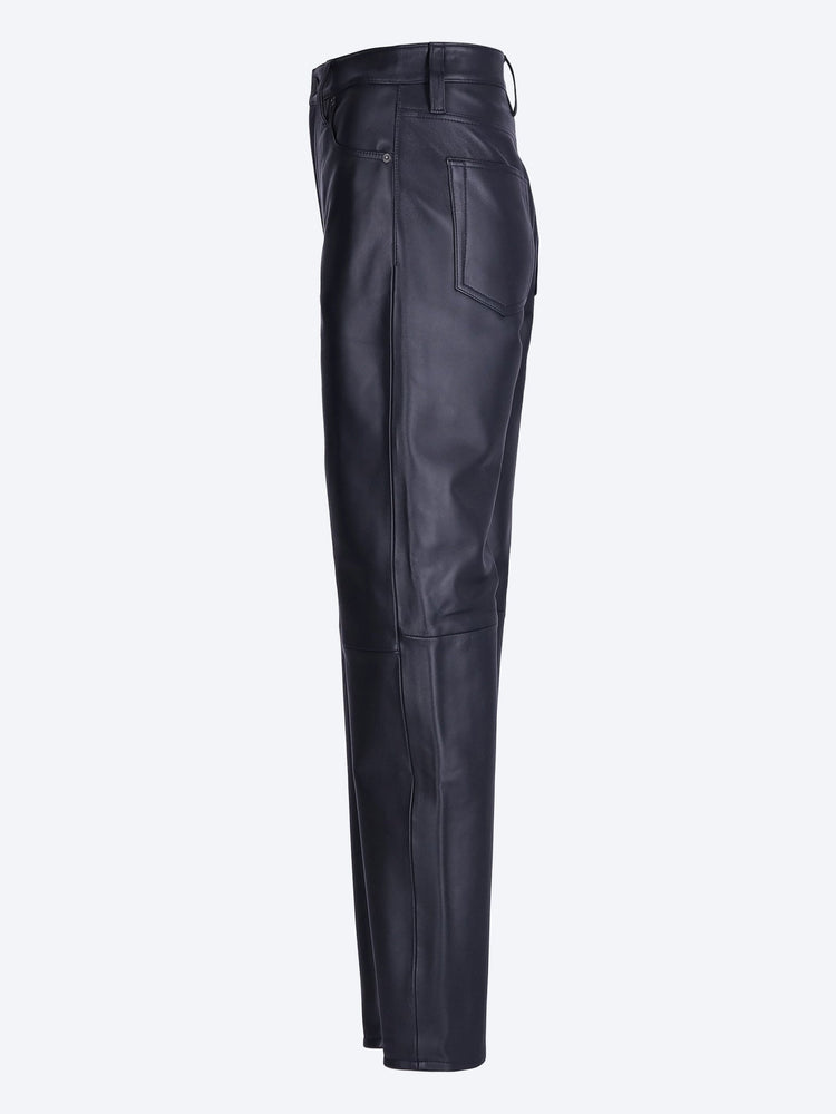 The suede neat pants 2