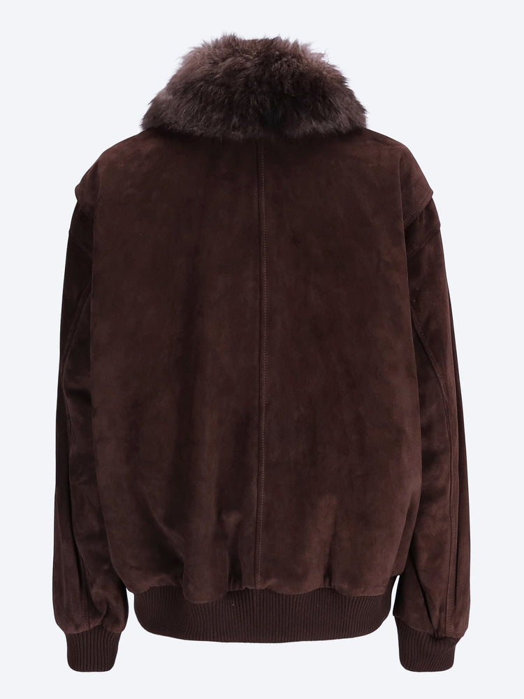 The suede oversized jacket 3