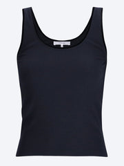The velvet trim tank top ref:
