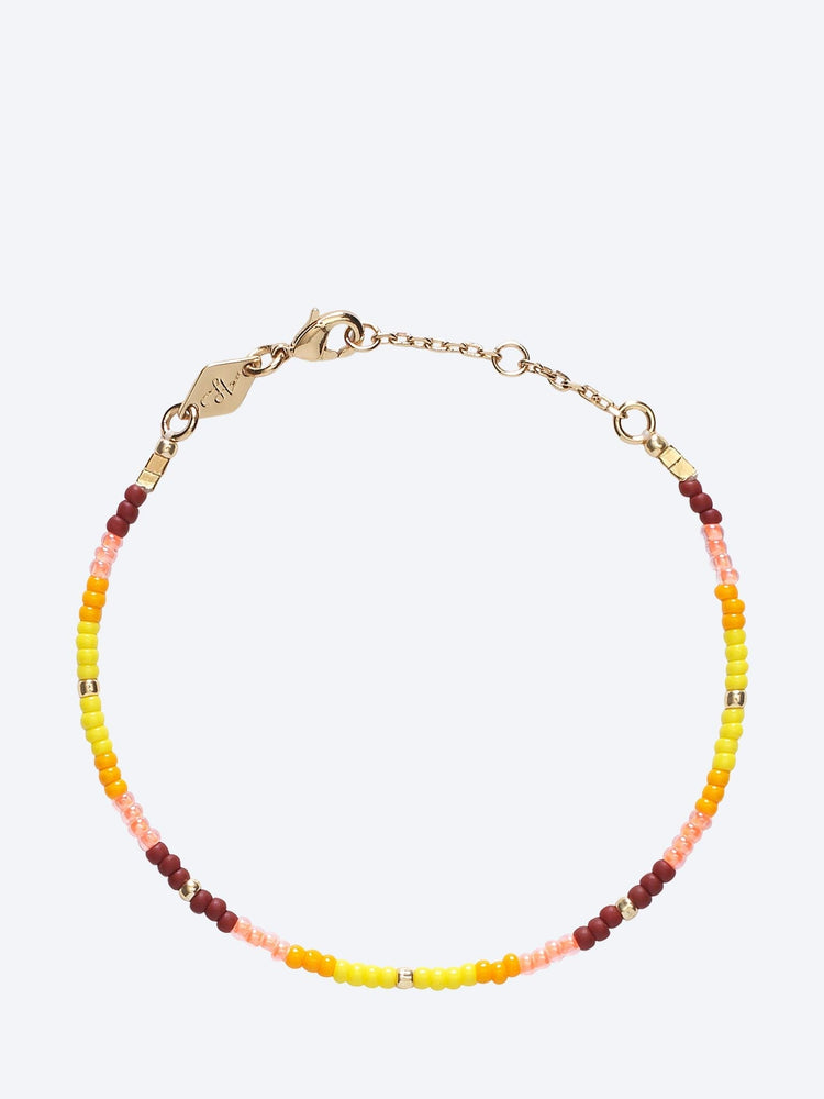 Tie dye bracelet sunshine 1