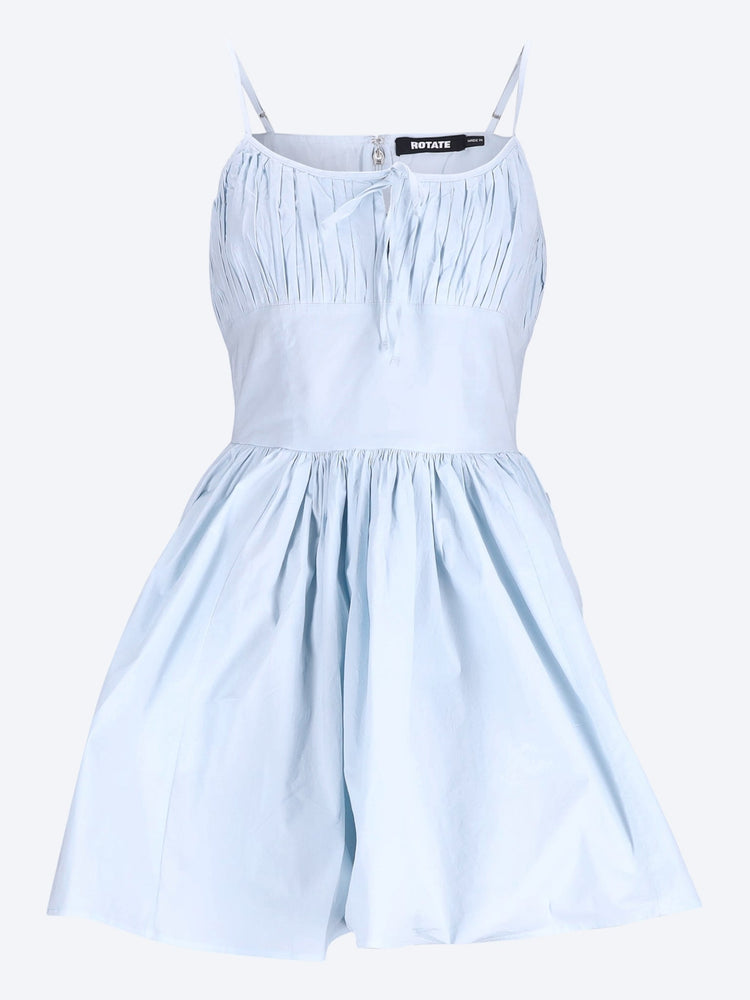 Tie strap mini dress 1