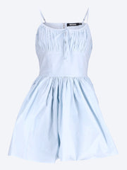 Tie strap mini dress ref: