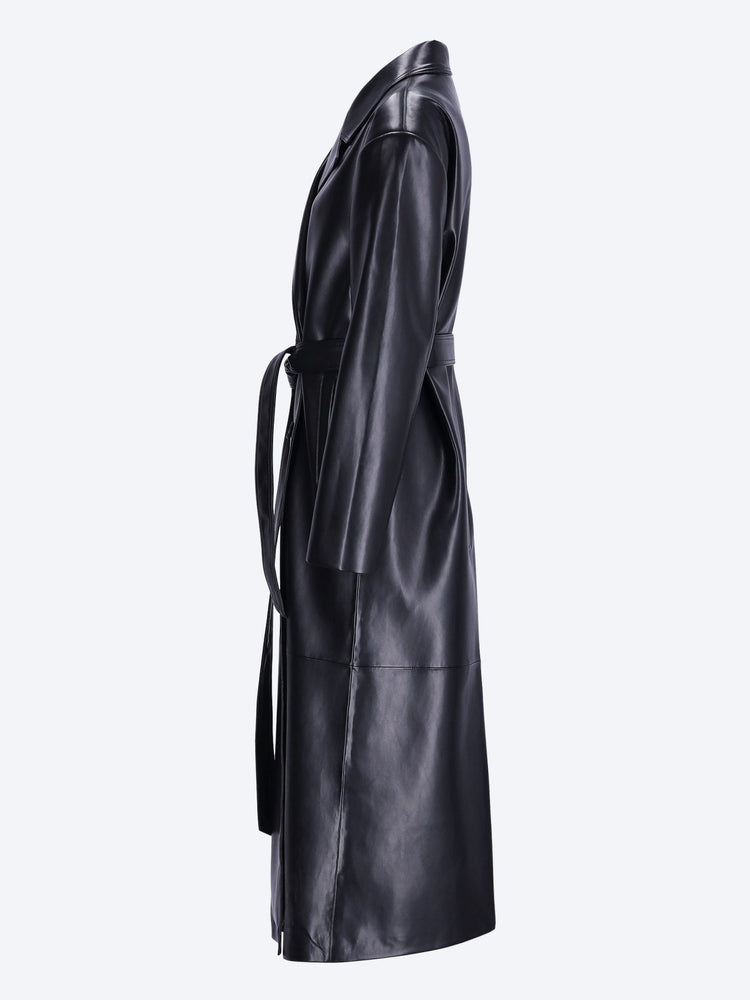 Tina-Trenchcoat aus Kunstleder 2