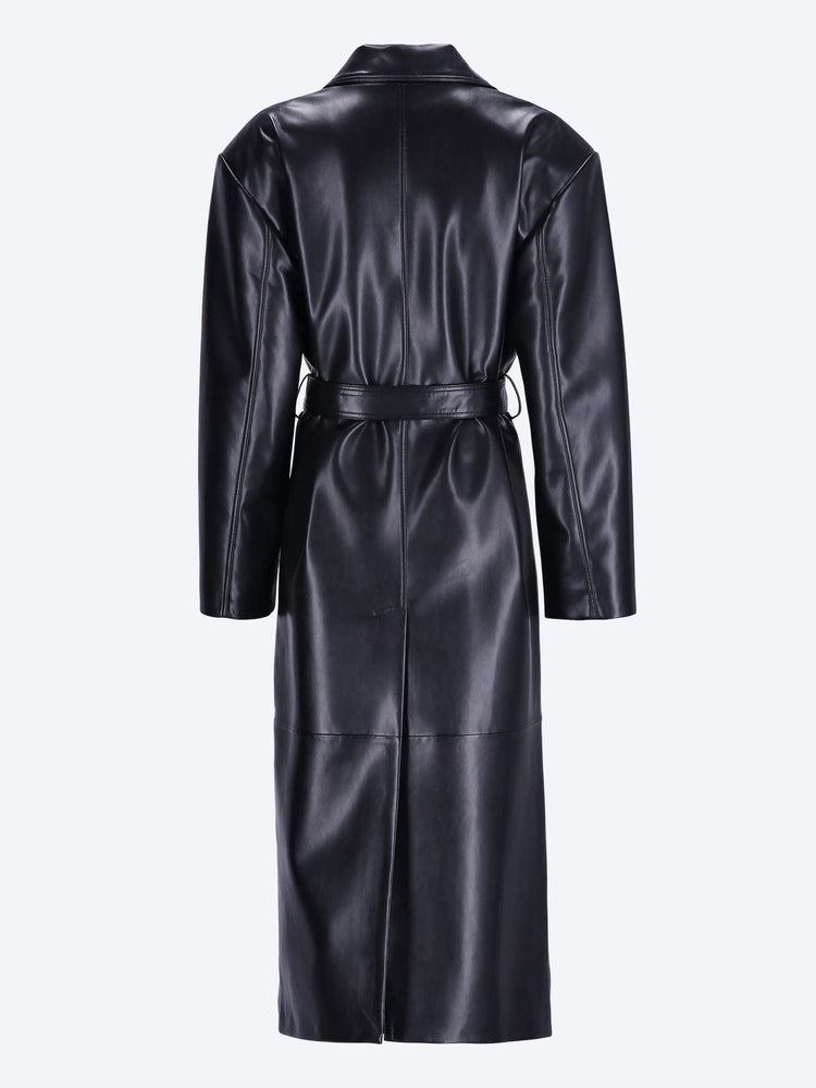 Tina-Trenchcoat aus Kunstleder 3