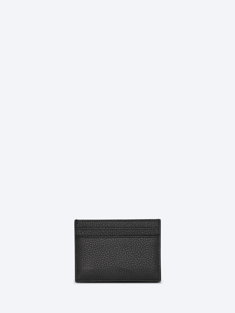 Tiny cassandre leather credit card wallet 2