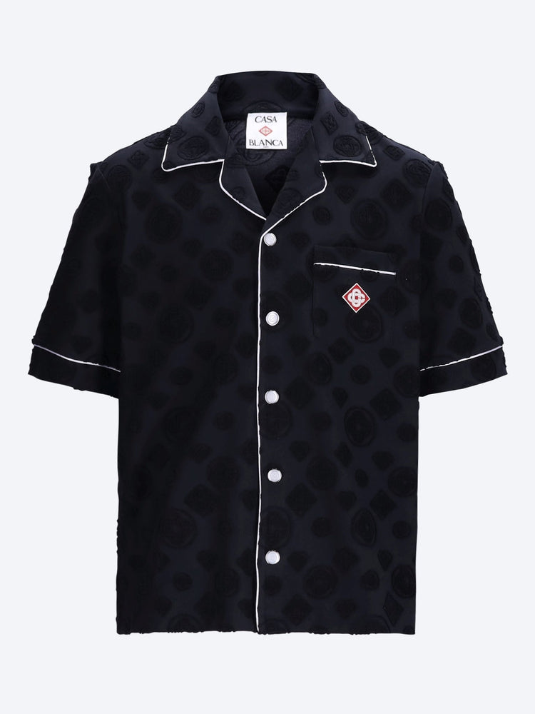 Frottee-Monogramm-Hemd 1