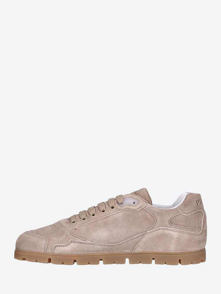 Trail faded suede sneakers 4