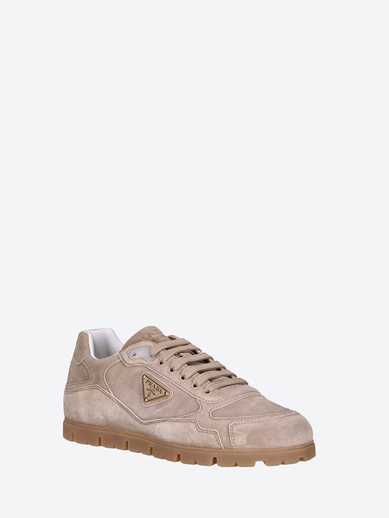 Trail faded suede sneakers 2