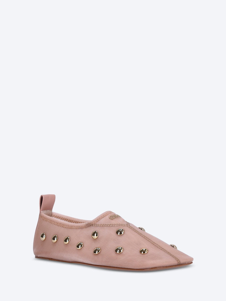Transparent mesh rita ballerinas 2