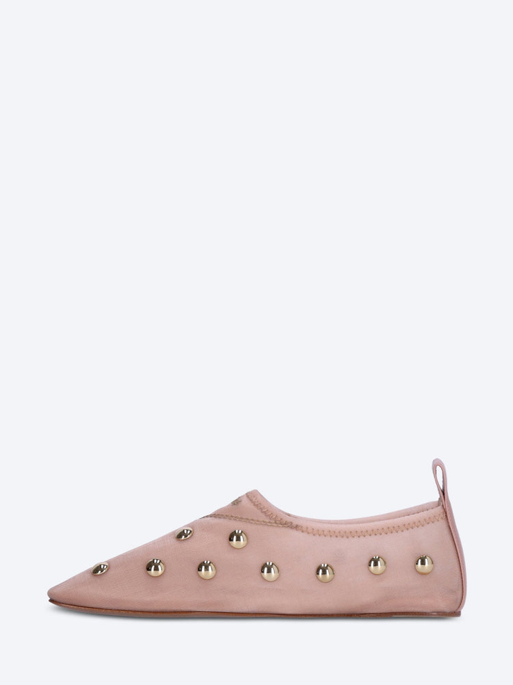 Transparent mesh rita ballerinas 4
