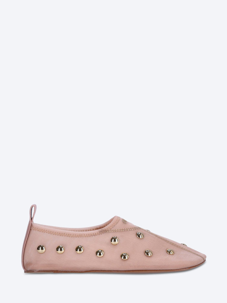 Transparent mesh rita ballerinas 1