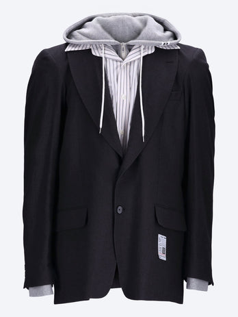 Triple layered blazer
