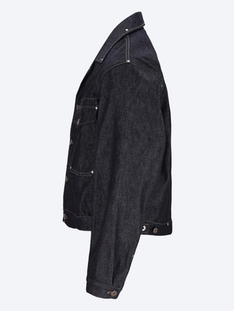 Trucker jacket with studs
