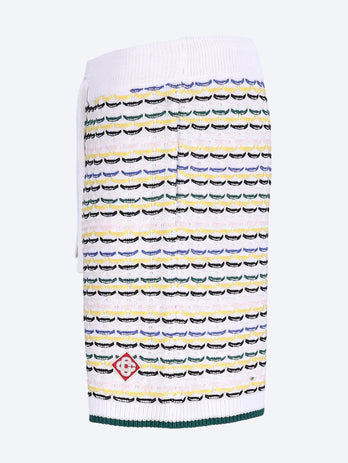 Tuck stitch shorts