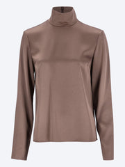 Turtleneck satin shirt ref: