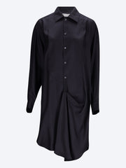 Smoking-Kleid mit Drapierung ref: