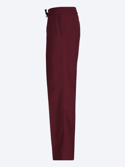 Hose mit elastischem Bund aus Twill