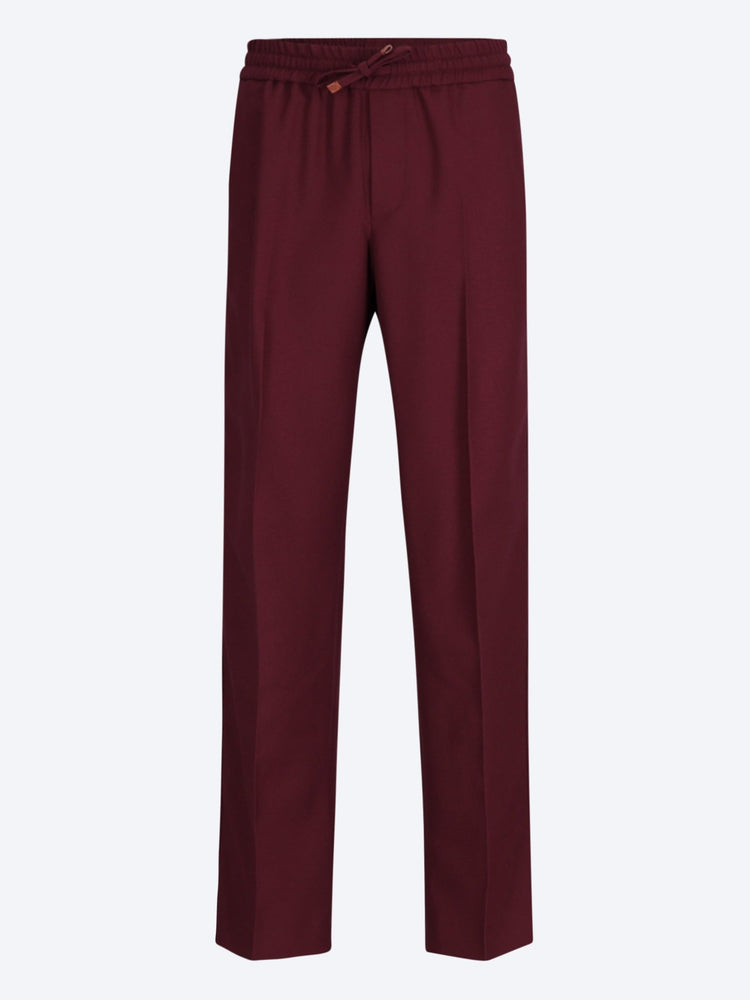 Hose mit elastischem Bund aus Twill 1