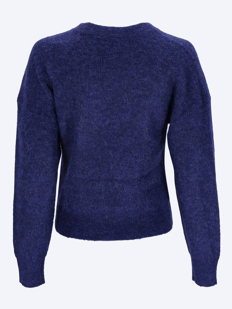 Twist blues crewneck sweater 3
