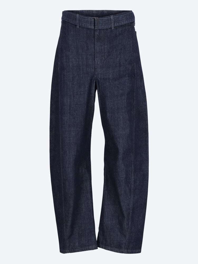 Twisted belted pants 1