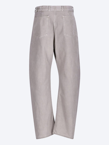 Twisted belted pants