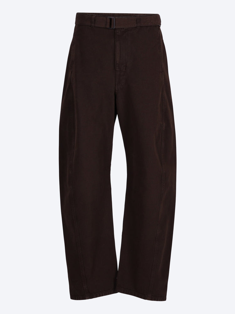 Twisted belted pants 1