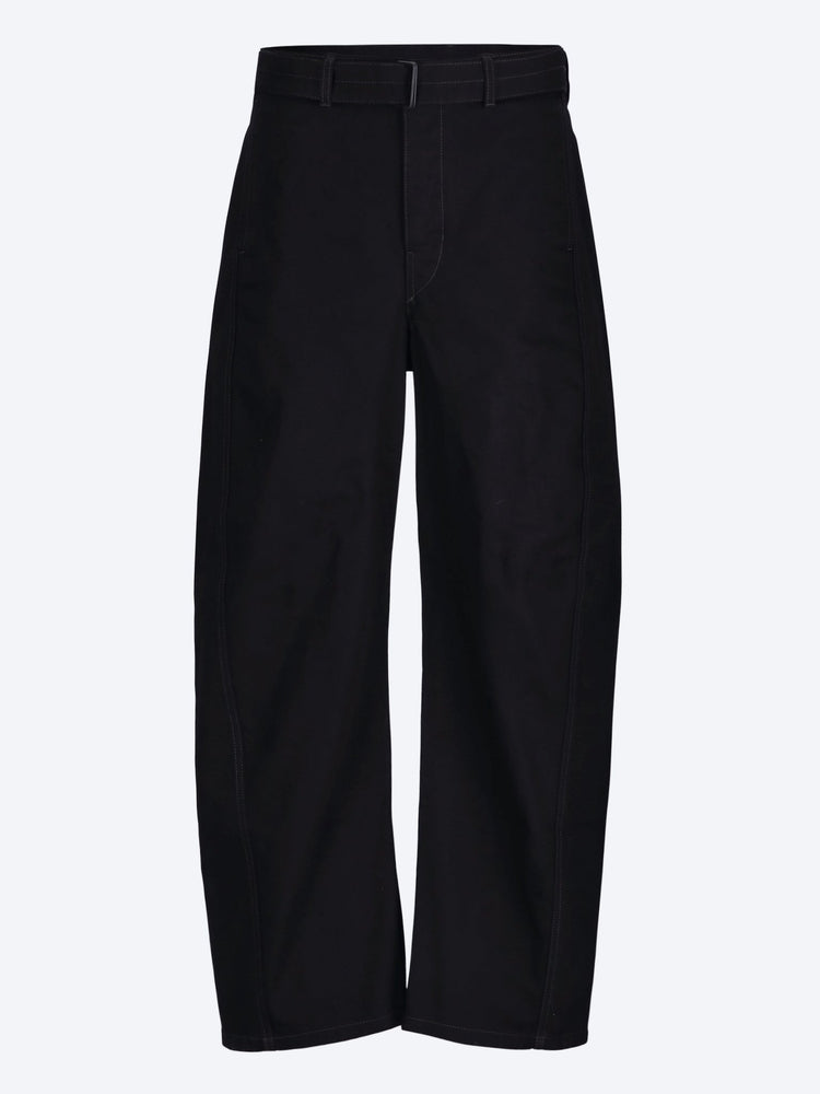 Twisted belted pants 1