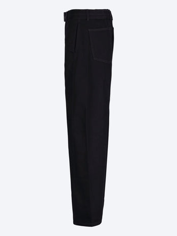 Twisted belted pants