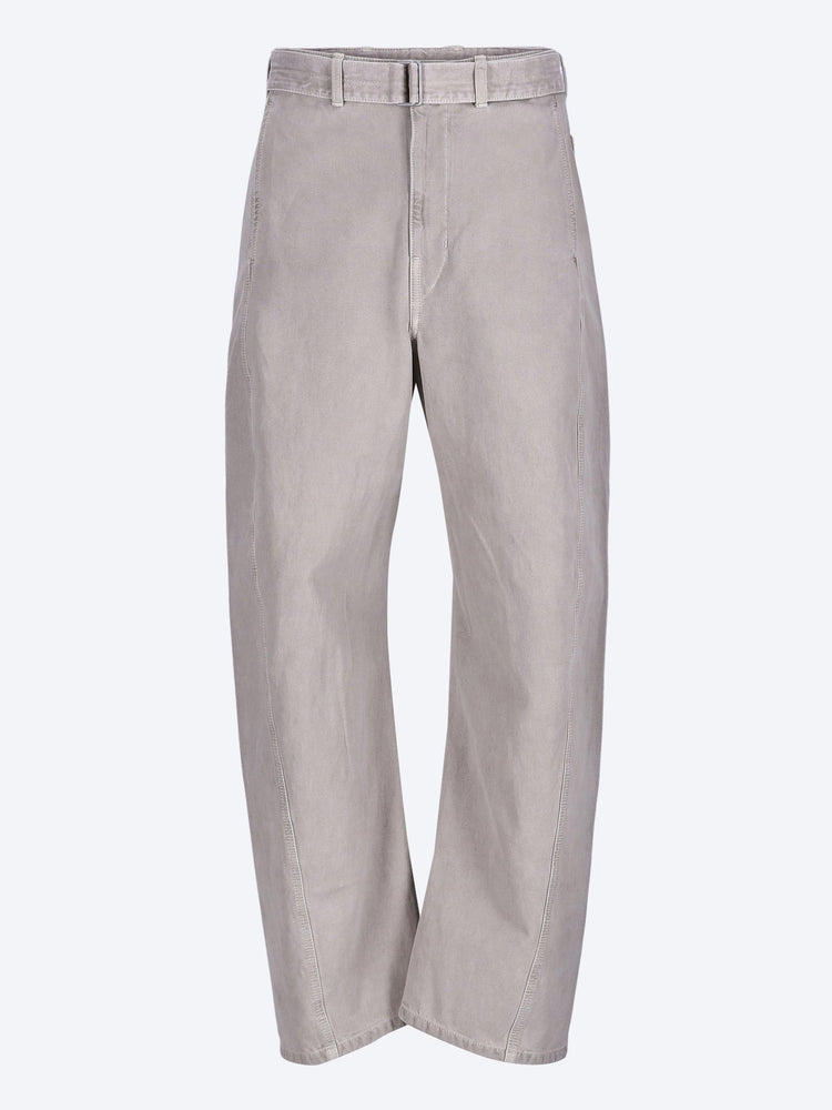 Twisted belted pants 1