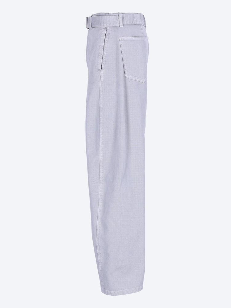 Pantalon ceinturé tordu 2