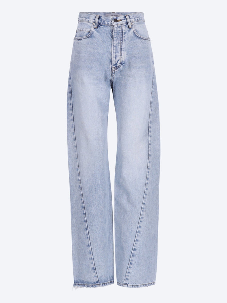 Twisted seam jeans 1