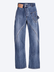 Twisted workwear jeans ref:
