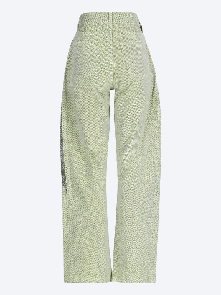 Verdrehte Workwear-Jeans 3