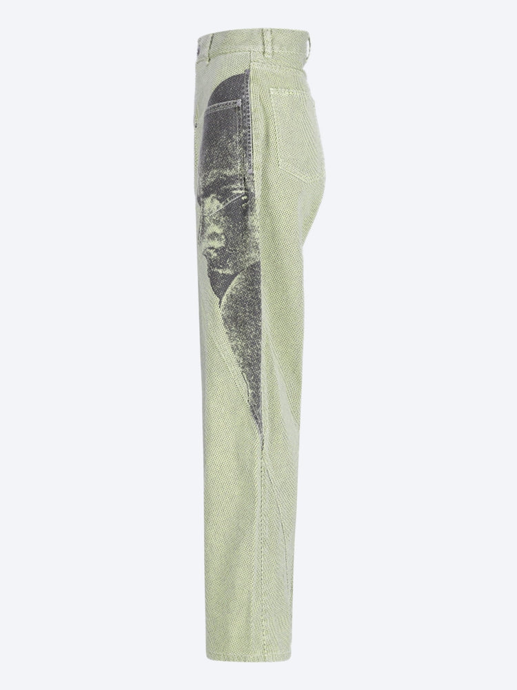 Verdrehte Workwear-Jeans 2