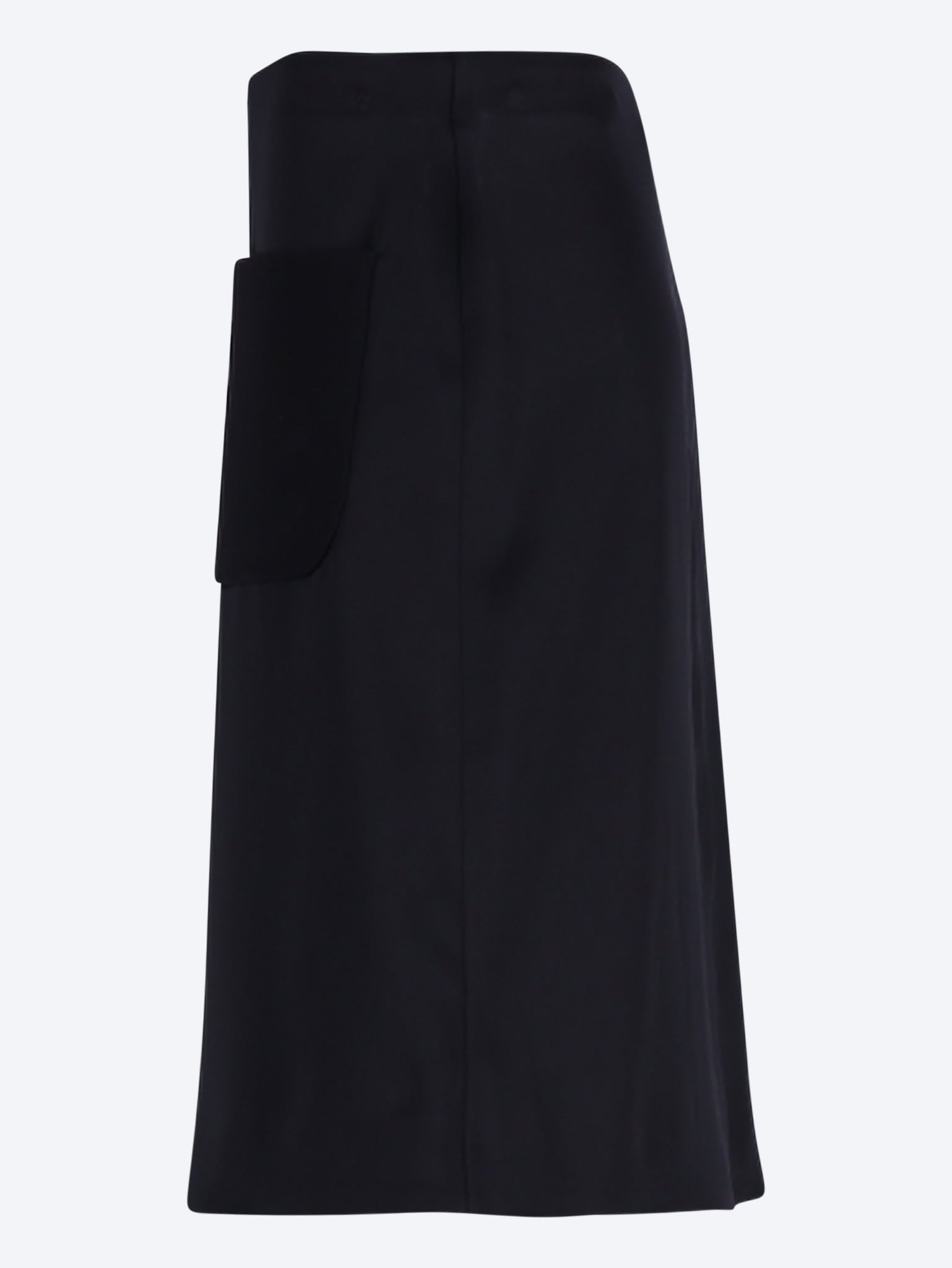 Two-pocket satin skirt 2