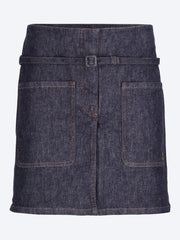 Two pockets denim skirt ref: