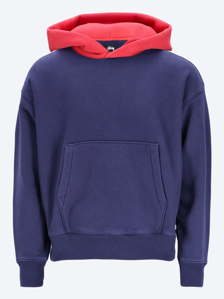 Sweat à capuche à deux tons 1