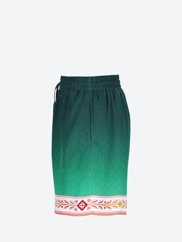 Unisex silk shorts with drawstrings 2