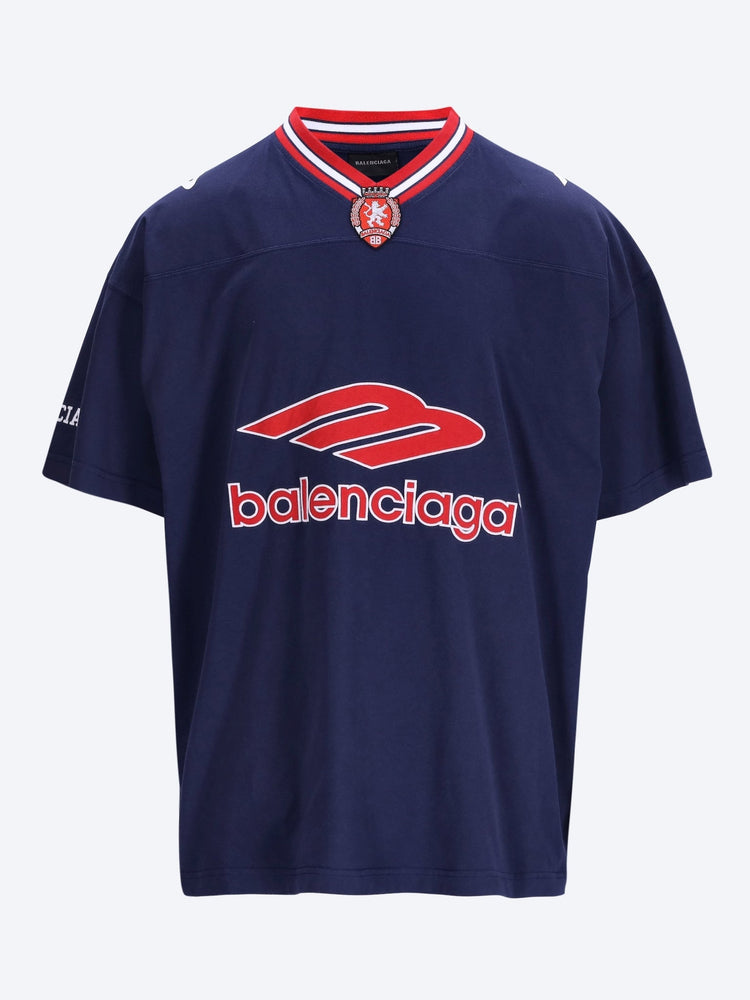 t-shirt oversize col V 1