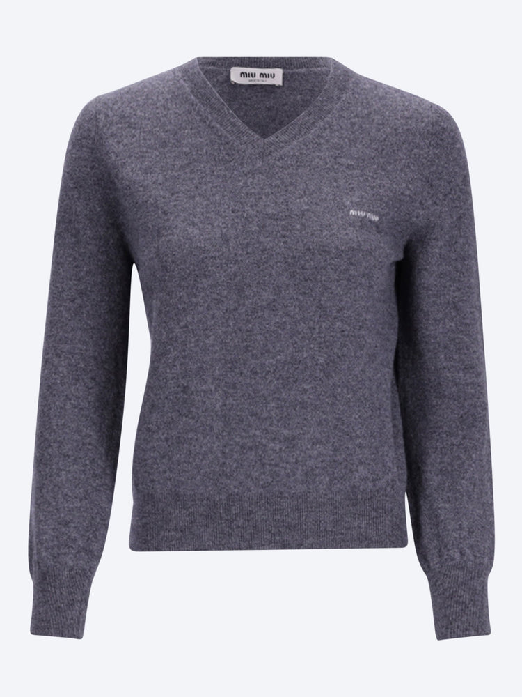 Pullover mit V-Ausschnitt 1