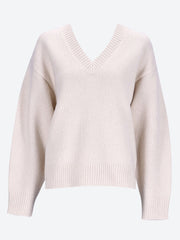 V-neck wool cashmere sweater ref: