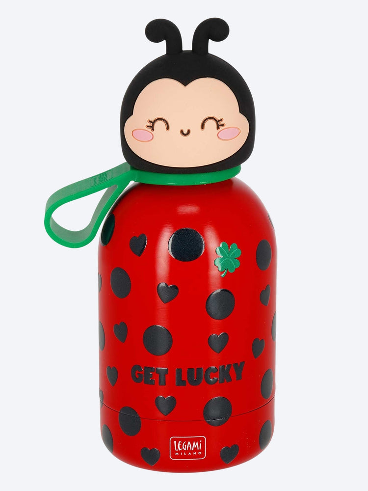 Vakuumflasche für Kinder – Marienkäfer – hot&cold bff – 310 ml 1