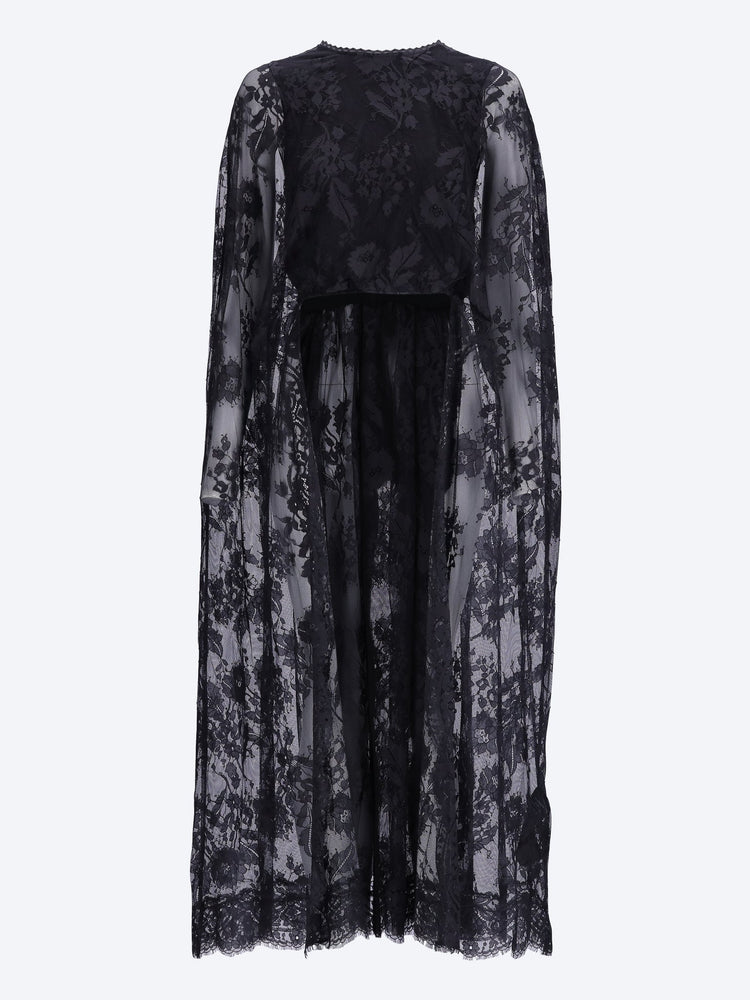 Valiant lace caped top 1