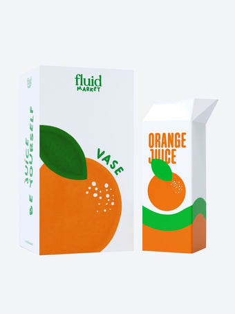 Vase Orange Juice