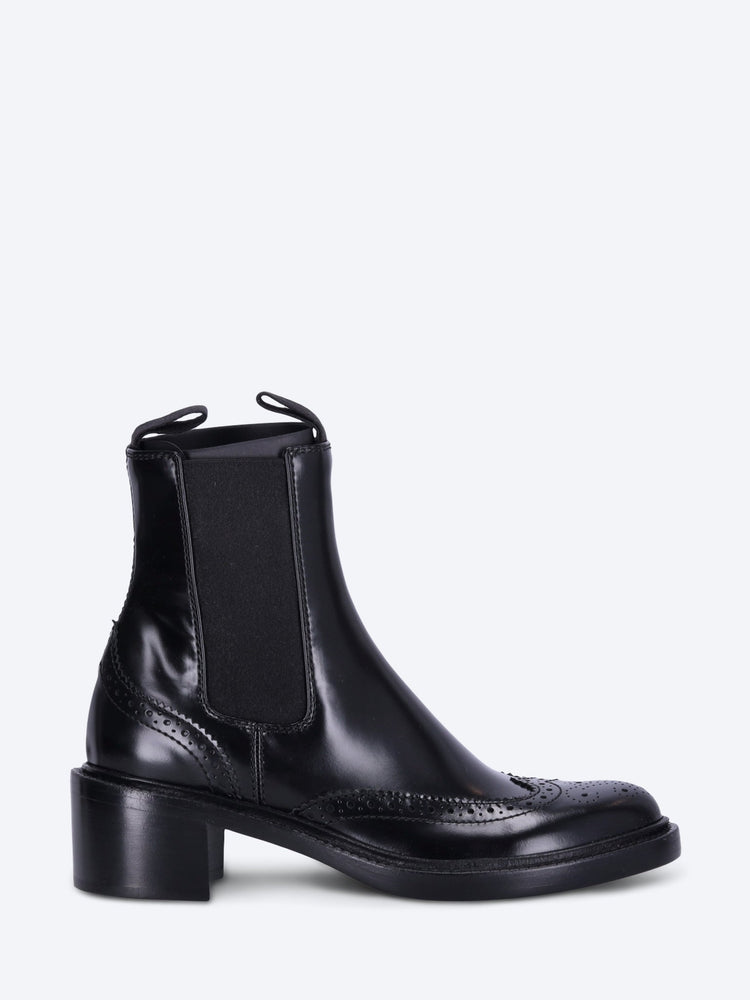 Vincent smooth leather chelsea boots 1